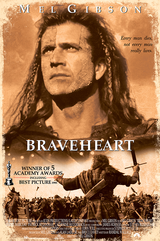 Braveheart (1995) – Kilt Inaccuracy