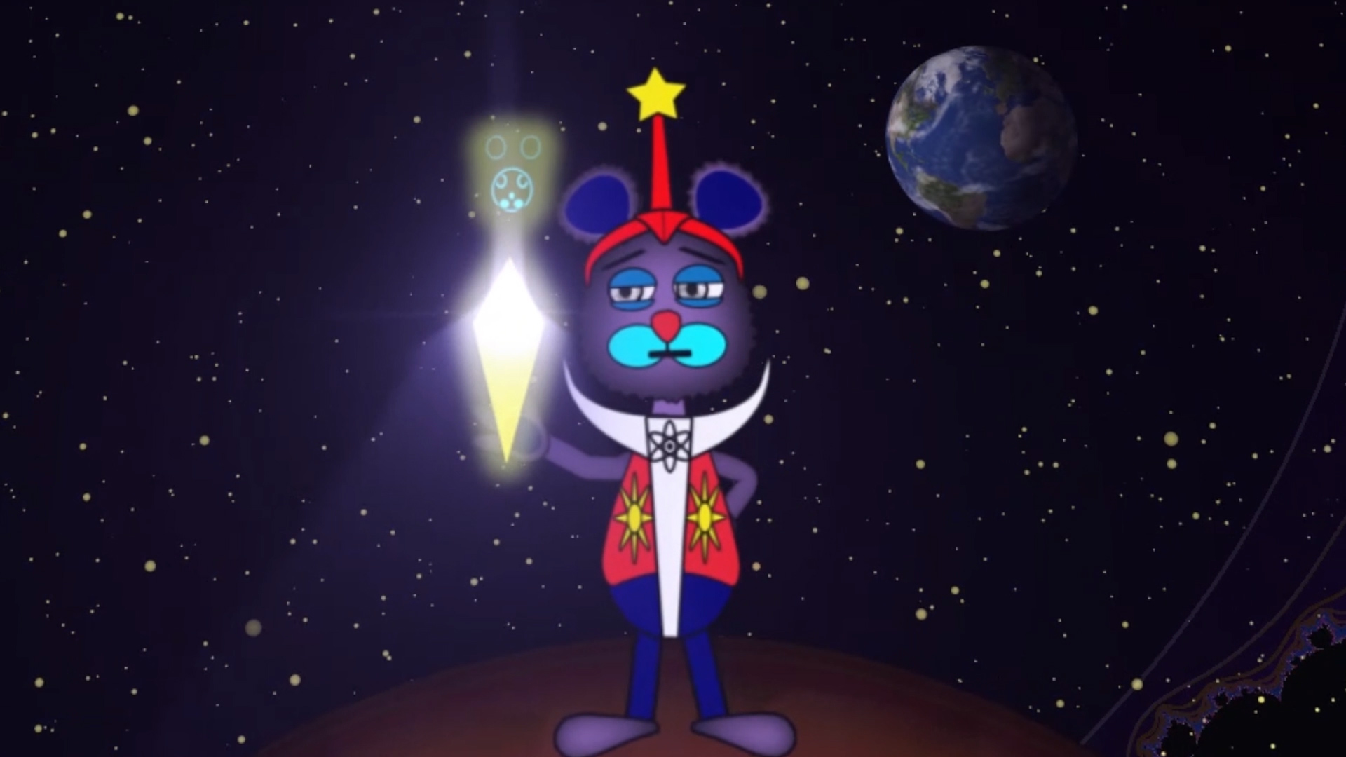Poster of Space Bear and the Love Bomb