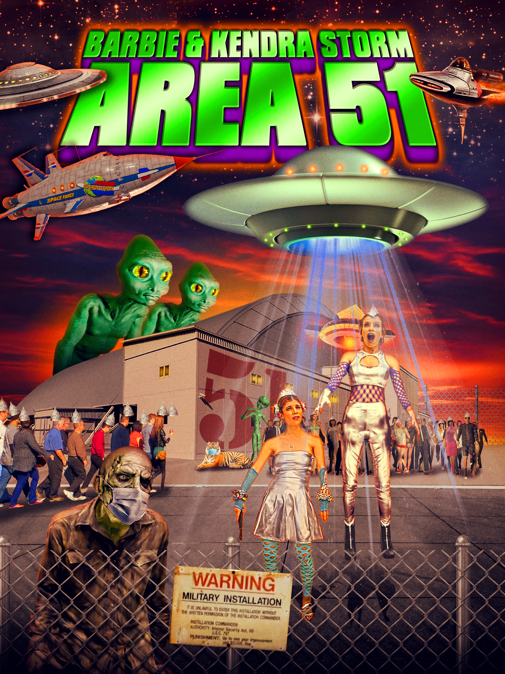 Poster of Barbie & Kendra Storm Area 51