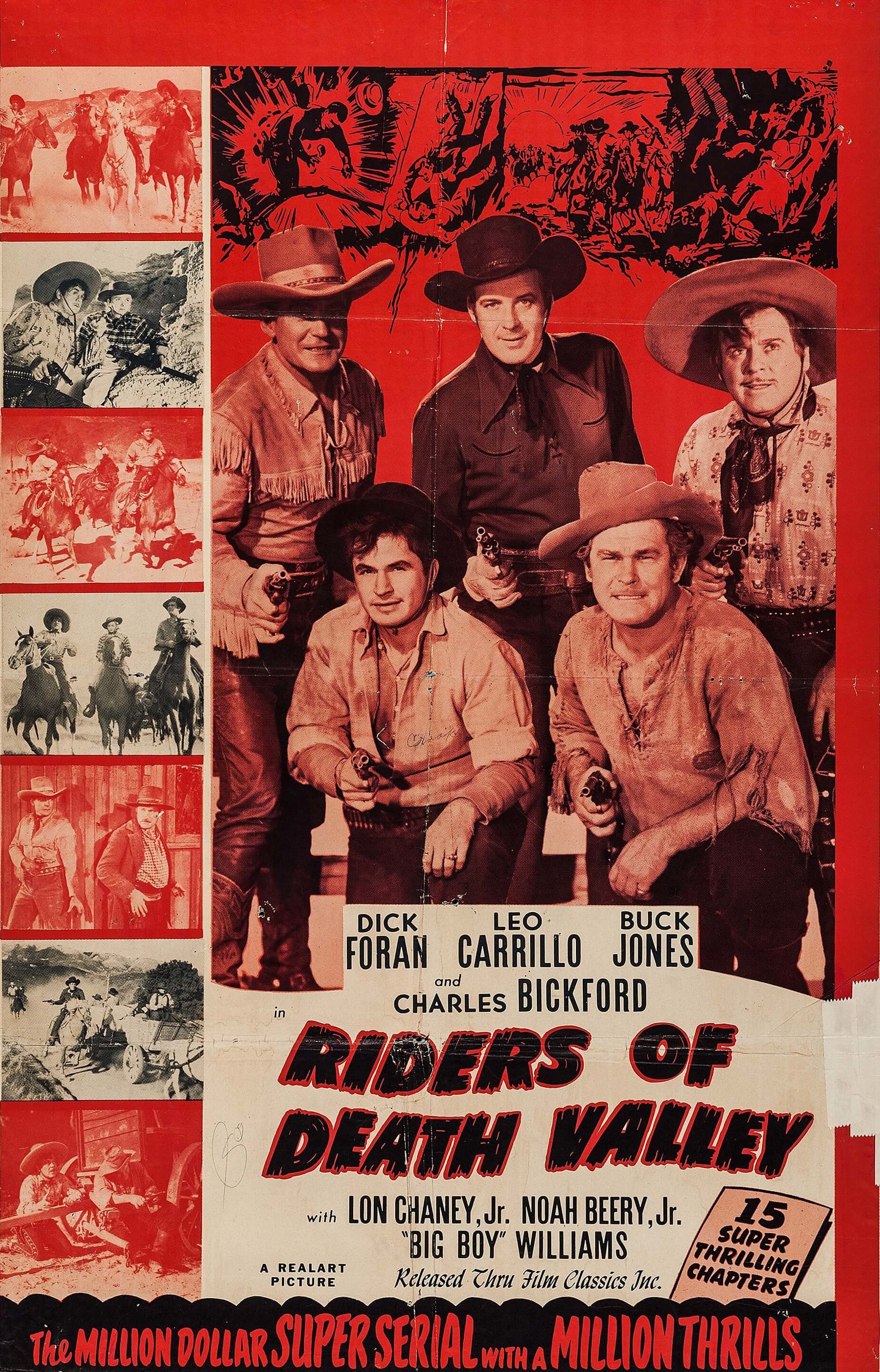 Poster of Riders of Death Valley