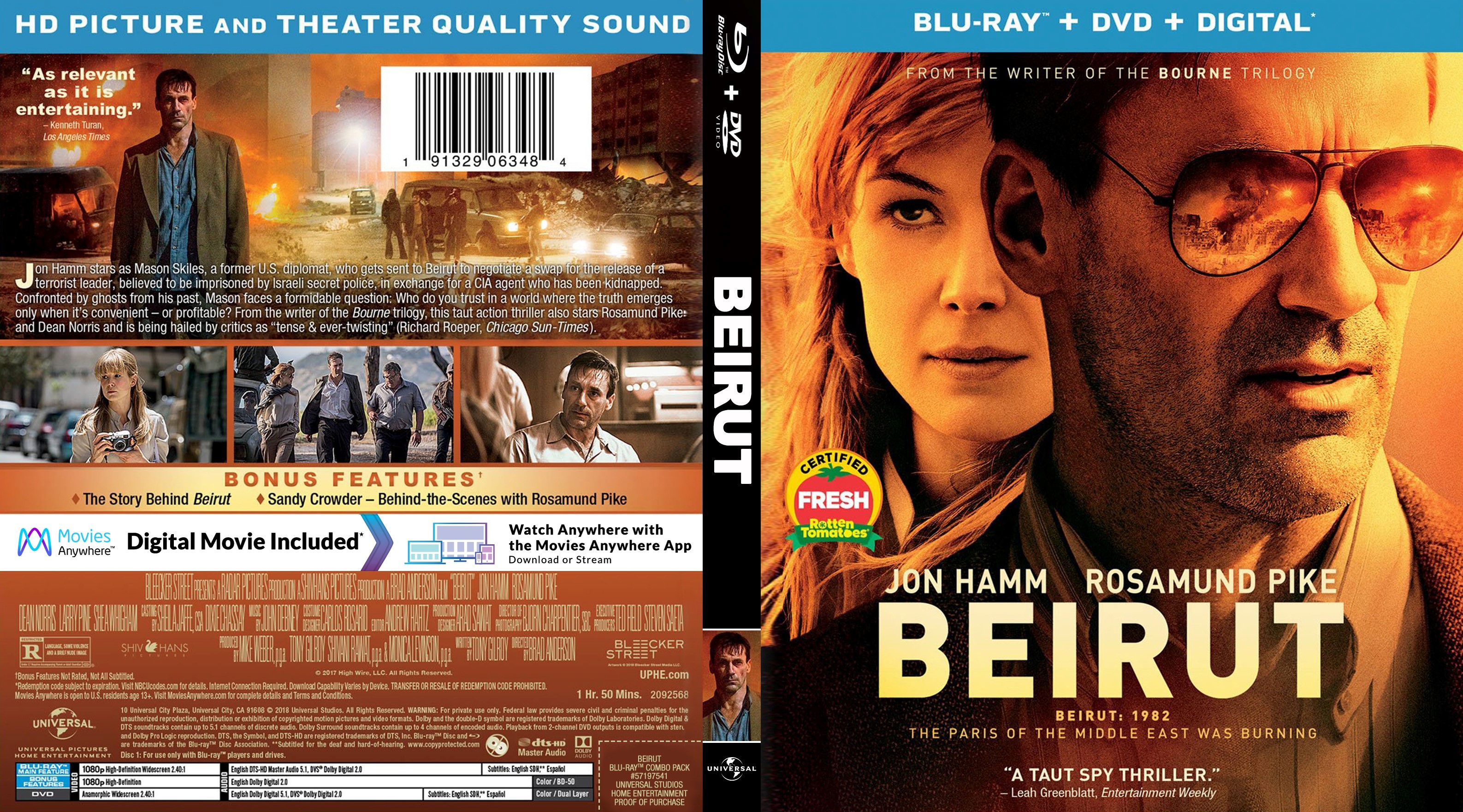 その他 Beirut [Blu-ray] [Import] Rosamund Pike, Jon Hamm その他 Beirut [Blu-ray] [Import] Rosamund Pike, Jon Hamm