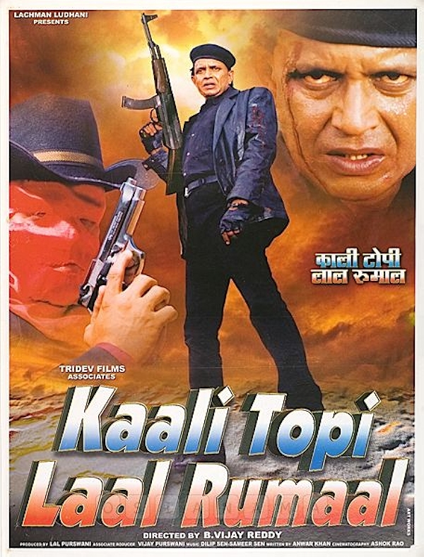 Movie poster for KAALI TOPI LAL RUMAAL (UA rated)