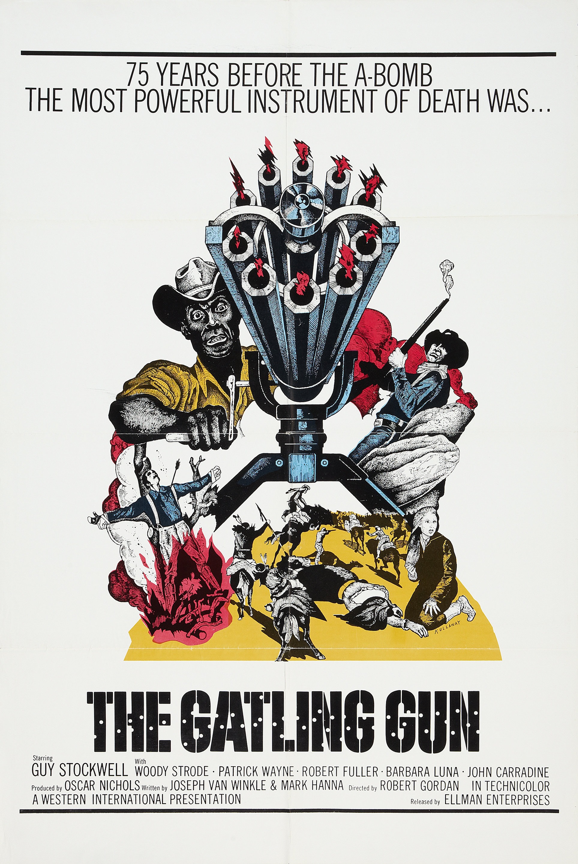 Poster of The Gatling Gun