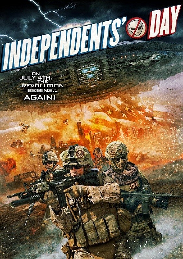 Movie poster for INDEPENDENTS DAY (UA rated)