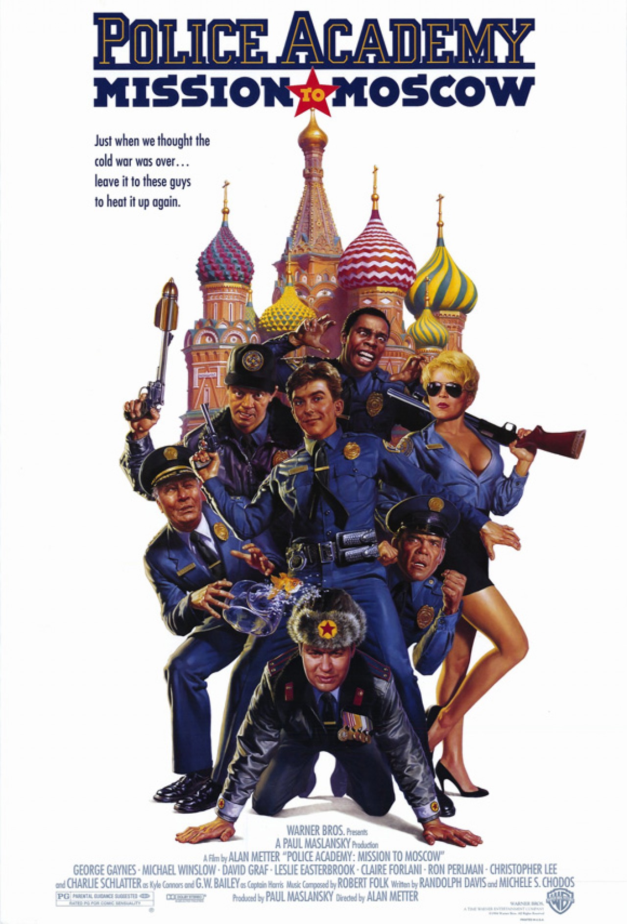 Poster of Police Academy: Mission to Moscow
