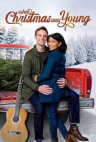 Karen David and Tyler Hilton in Aquela Canção de Natal (2022)