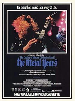 Poster of The Decline of Western Civilization Part 2: The Metal Years