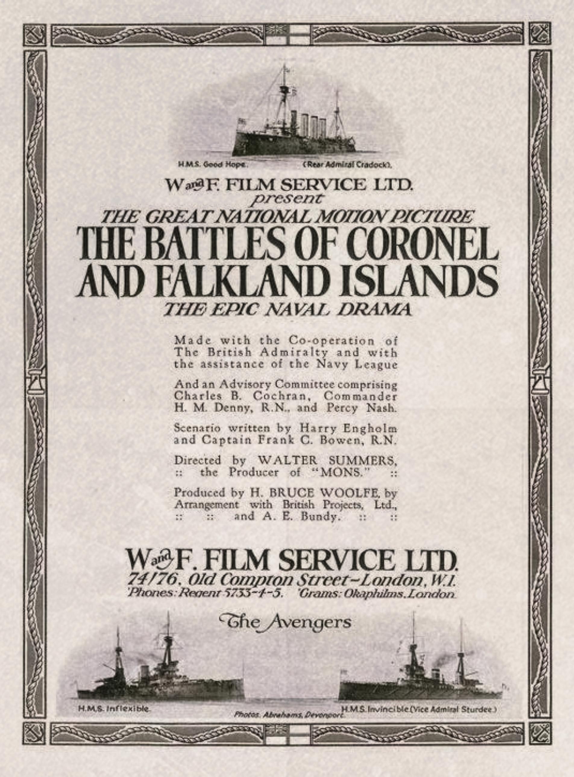 The Battles of Coronel and Falkland Islands (1927) - IMDb