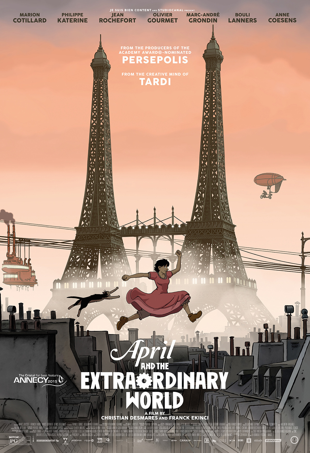 Poster of April and the Extraordinary World