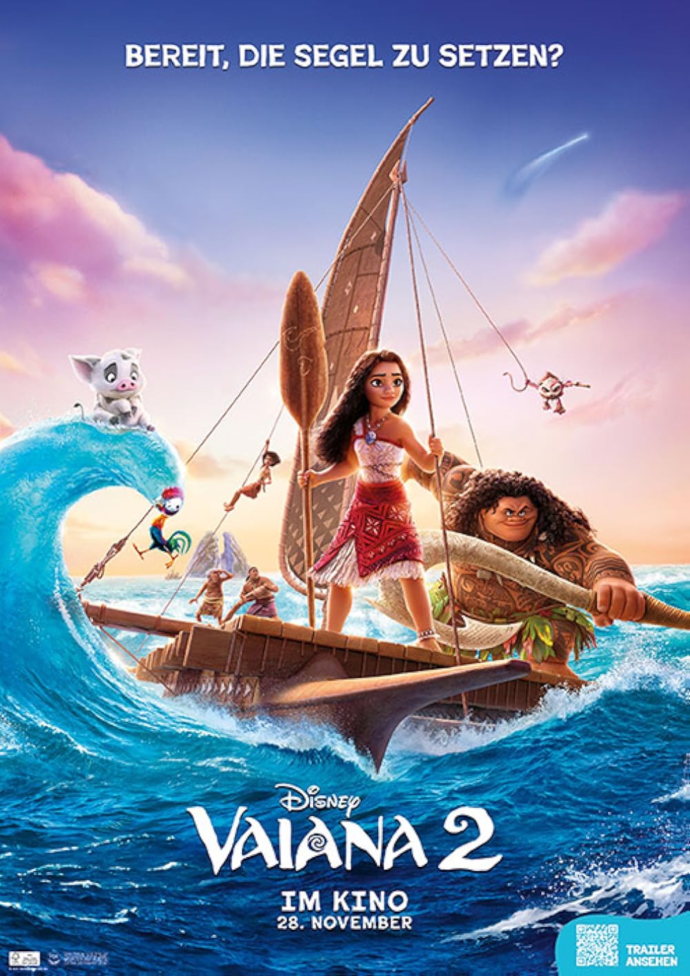 Vaiana 2 (2024) ⭐ 6.6 | Animation, Adventure, Comedy