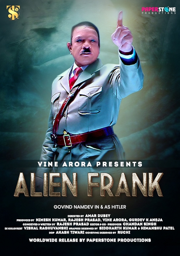 Movie poster for ALIEN FRANK (UA rated)