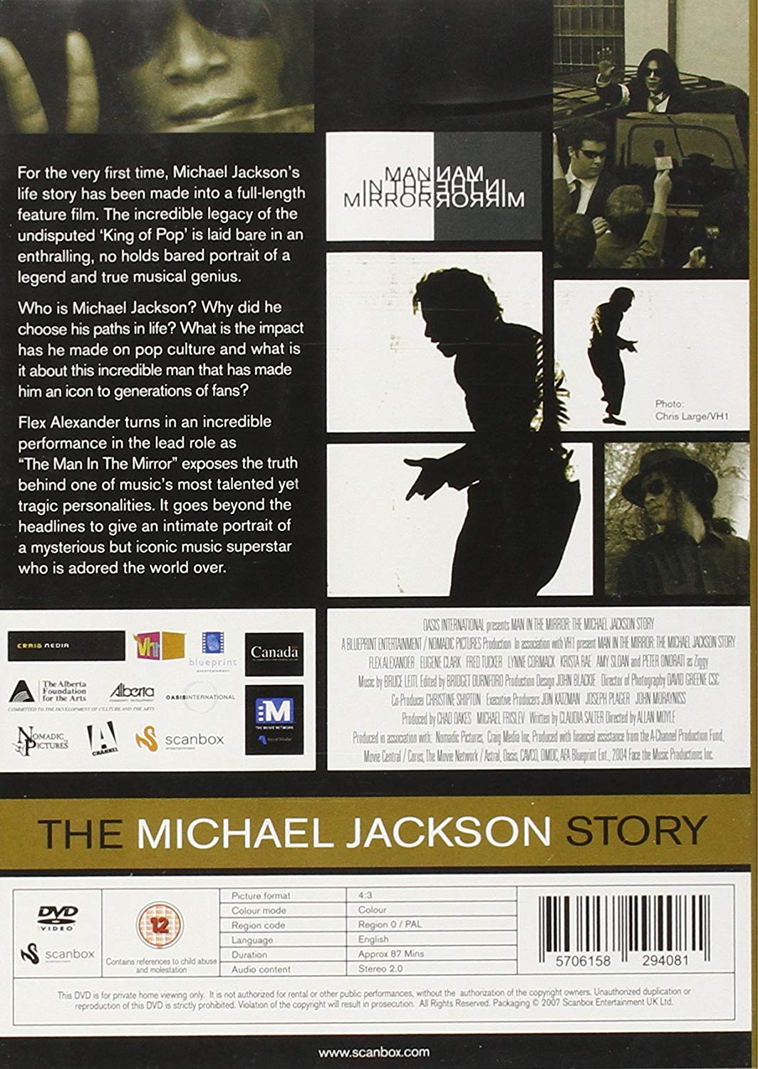 その他 Man in the Mirror: Michael Jackson Story [DVD] [Import] Amazon.com: Man in the Mirror: Die Michael Jackson Story