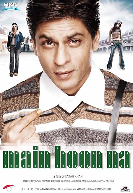  Main Hoon Na (2004) Hindi Blu-Ray - 480P | 720P | 1080P - x264 - 450MB | 1.3GB | 3.7GB | 13GB - Download & Watch Online  Movie Poster - mlsbd