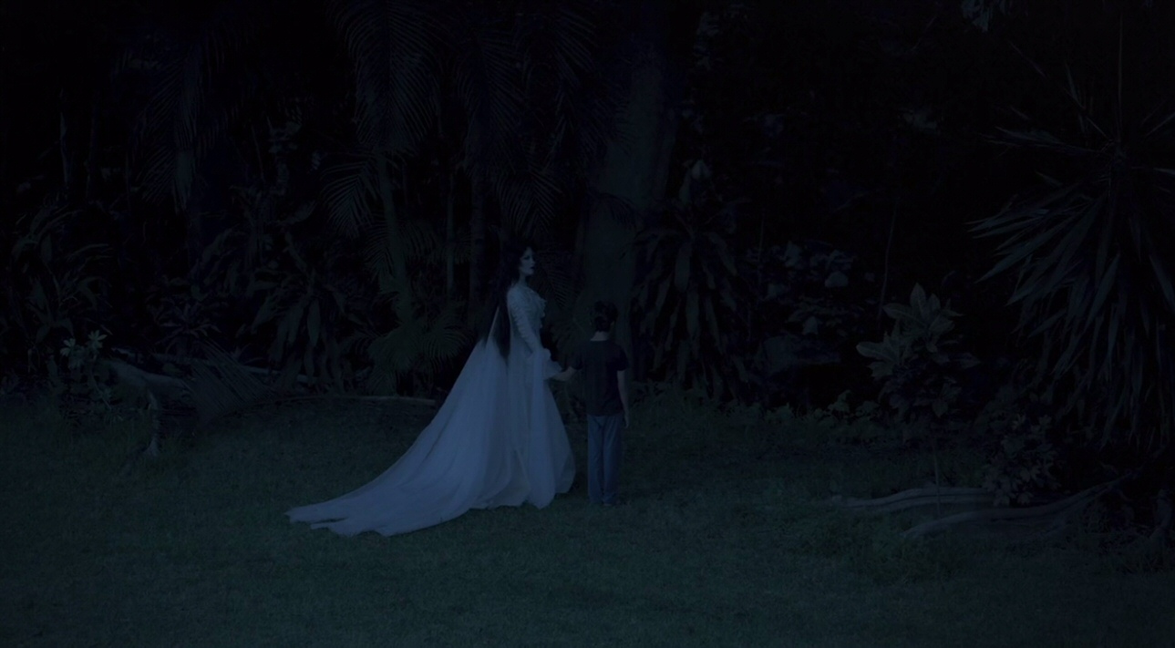 Zamia Fandiño and Nicolas Madrazo in The Legend of La Llorona (2022)
