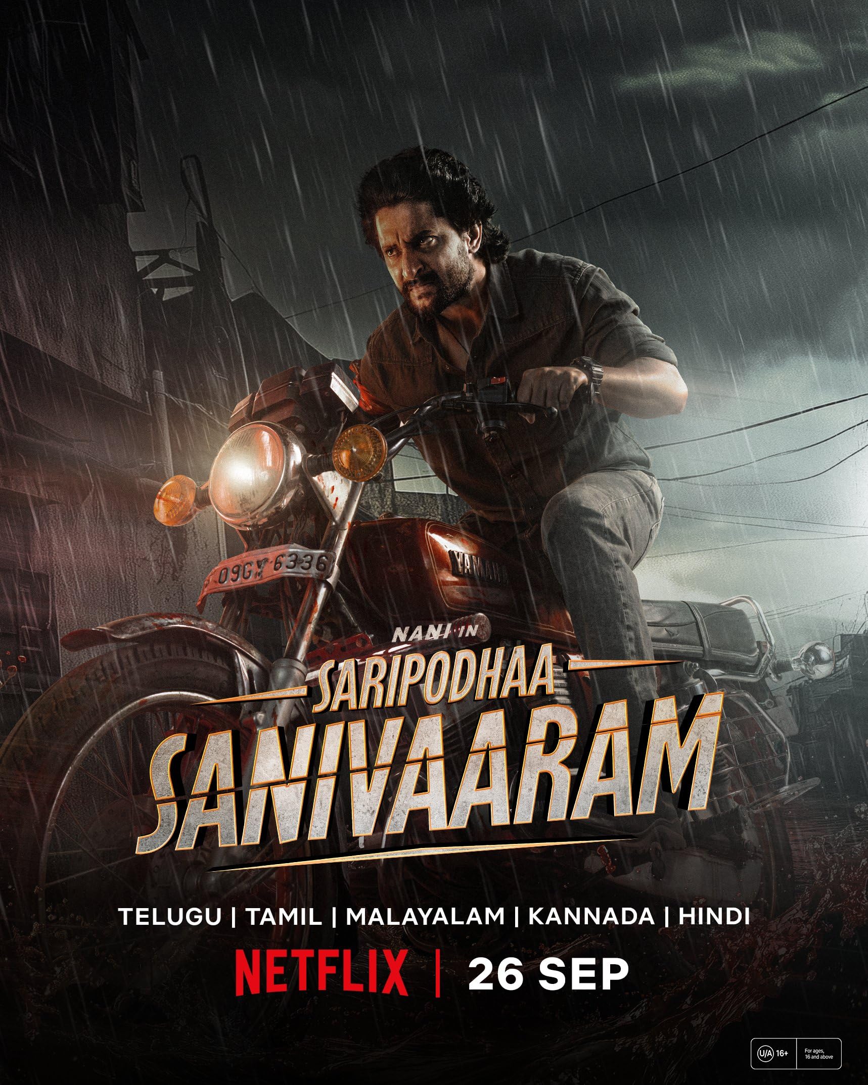 Surya’s Saturday (Saripodhaa Sanivaaram) 2024 ORG Hindi Dubbed 1080p | 720p | HEVC | 480p NF HDRip ESub Download