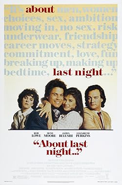 Poster of About Last Night... (1986)