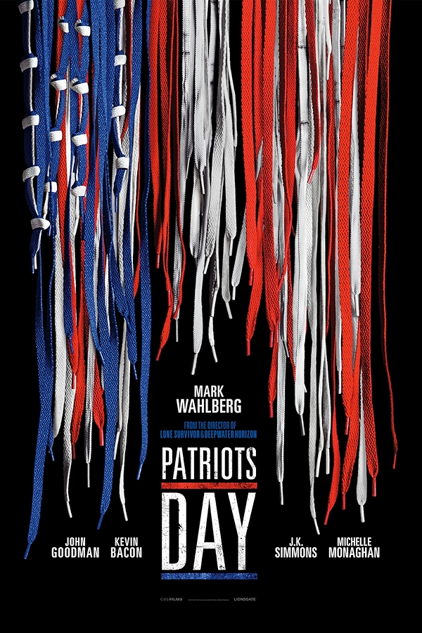 Movie poster for PATRIOTS DAY (UA rated)