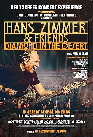 Primary photo for Hans Zimmer & Friends: Diamond in the Desert Primary photo for Hans Zimmer & Friends: Diamond in the Desert