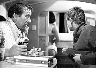Zygmunt Malanowicz and Leon Niemczyk in Knife in the Water (1962)