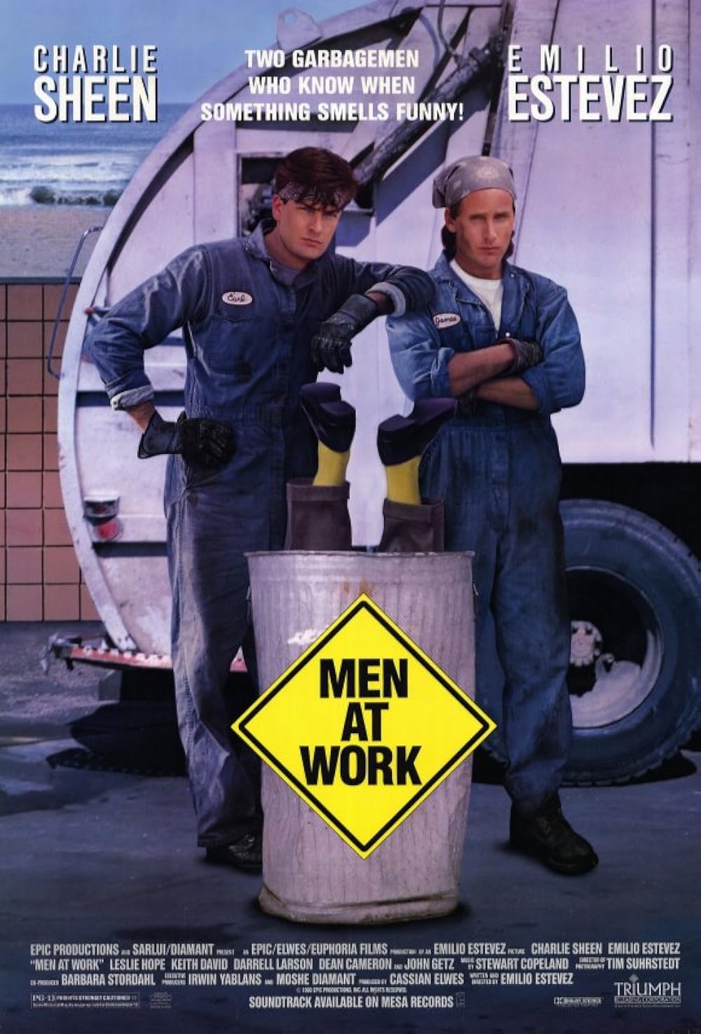 Men at Work (1990) ⭐ 5.9 | Action, Comedy, Crime