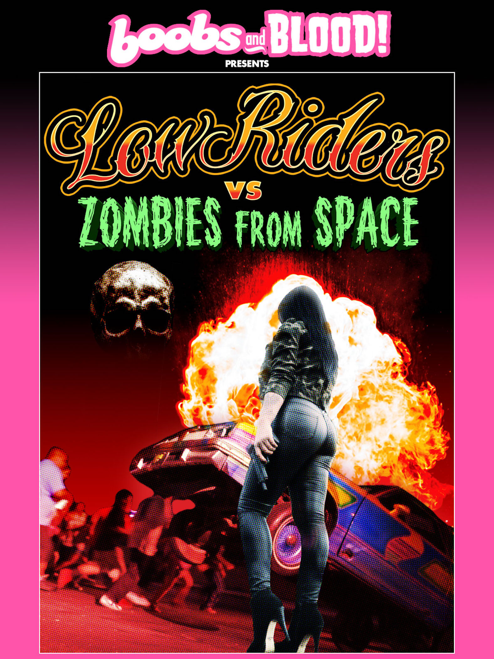 Poster of Lowriders vs Zombies from Space