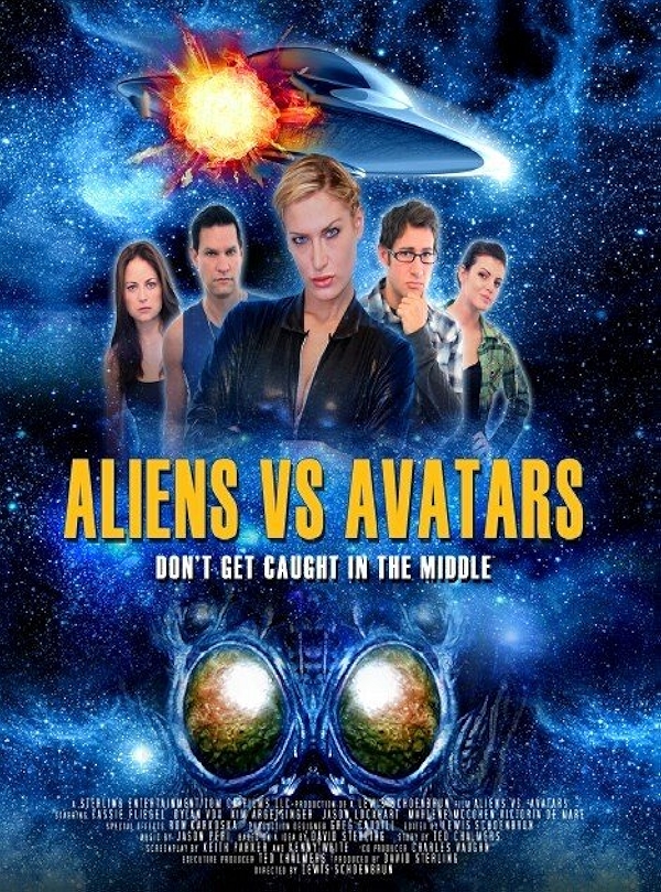 Movie poster for ALIENS V/S AVATARS (UA rated)