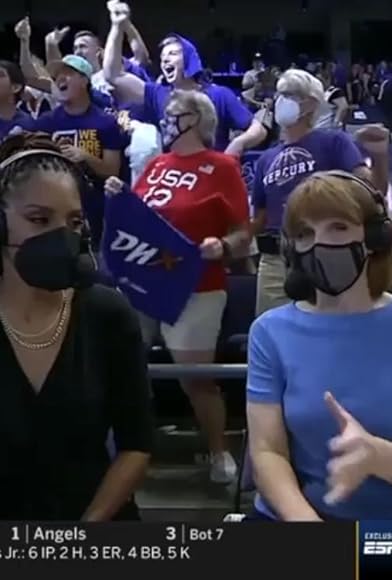 Primary photo for 2021 WNBA Playoffs Round 1: New York Liberty at Phoenix Mercury Primary photo for 2021 WNBA Playoffs Round 1: New York Liberty at Phoenix Mercury