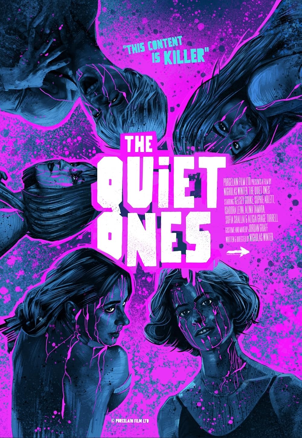 The Quiet Ones (2025) Official Movie Poster - 720p WEBRip Official Poster for The Quiet Ones (2025) 720p WEBRip