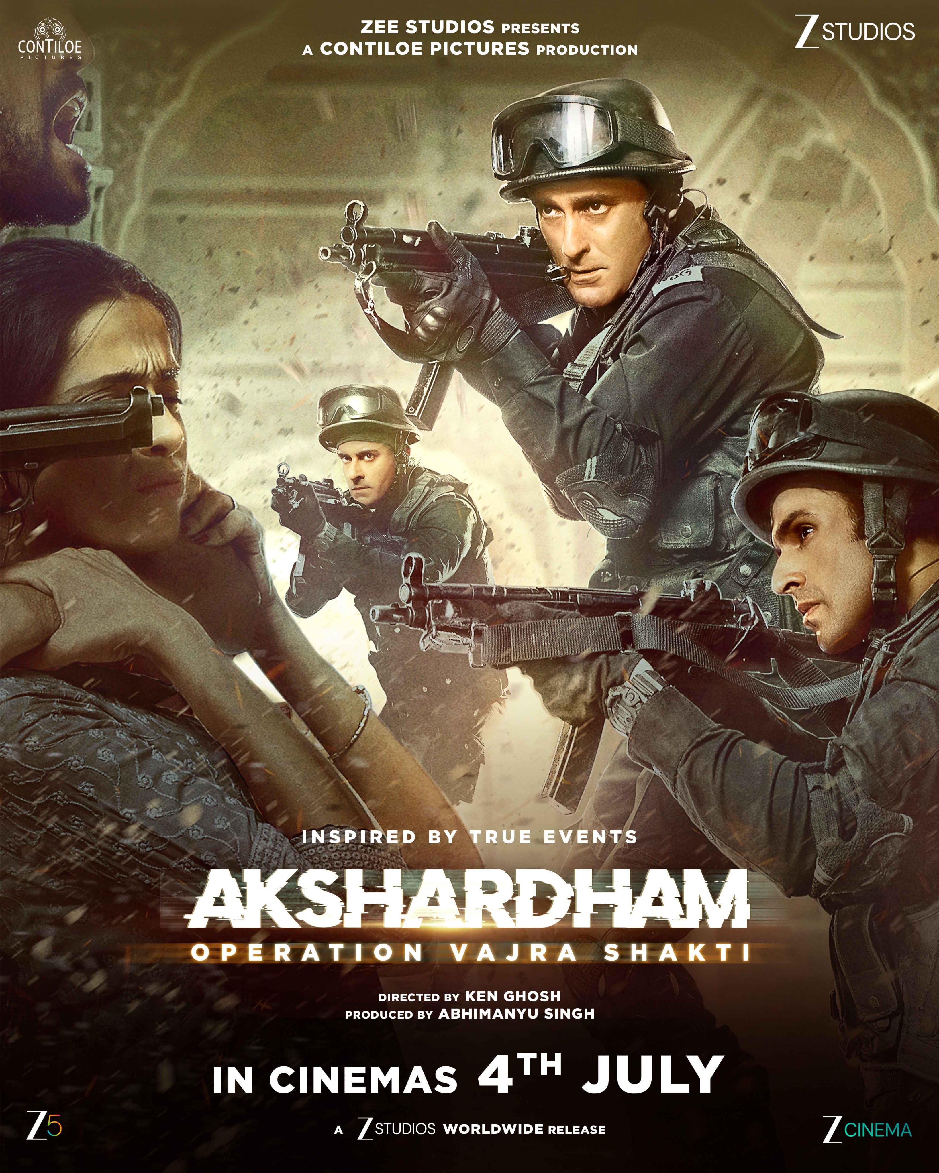 Akshardham : Operation Vajra Shakti 2025 Hindi Movie 1080p | 720p | 480p AMZN HDRip ESub Download