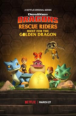Poster of Dragons: Rescue Riders: Hunt for the Golden Dragon
