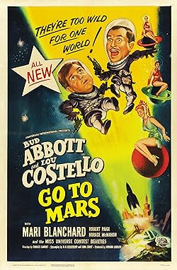 Poster of Abbott and Costello Go to Mars 
