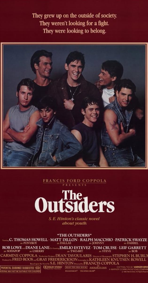 The outsiders 1983 tom cruise as steve randle imdb
