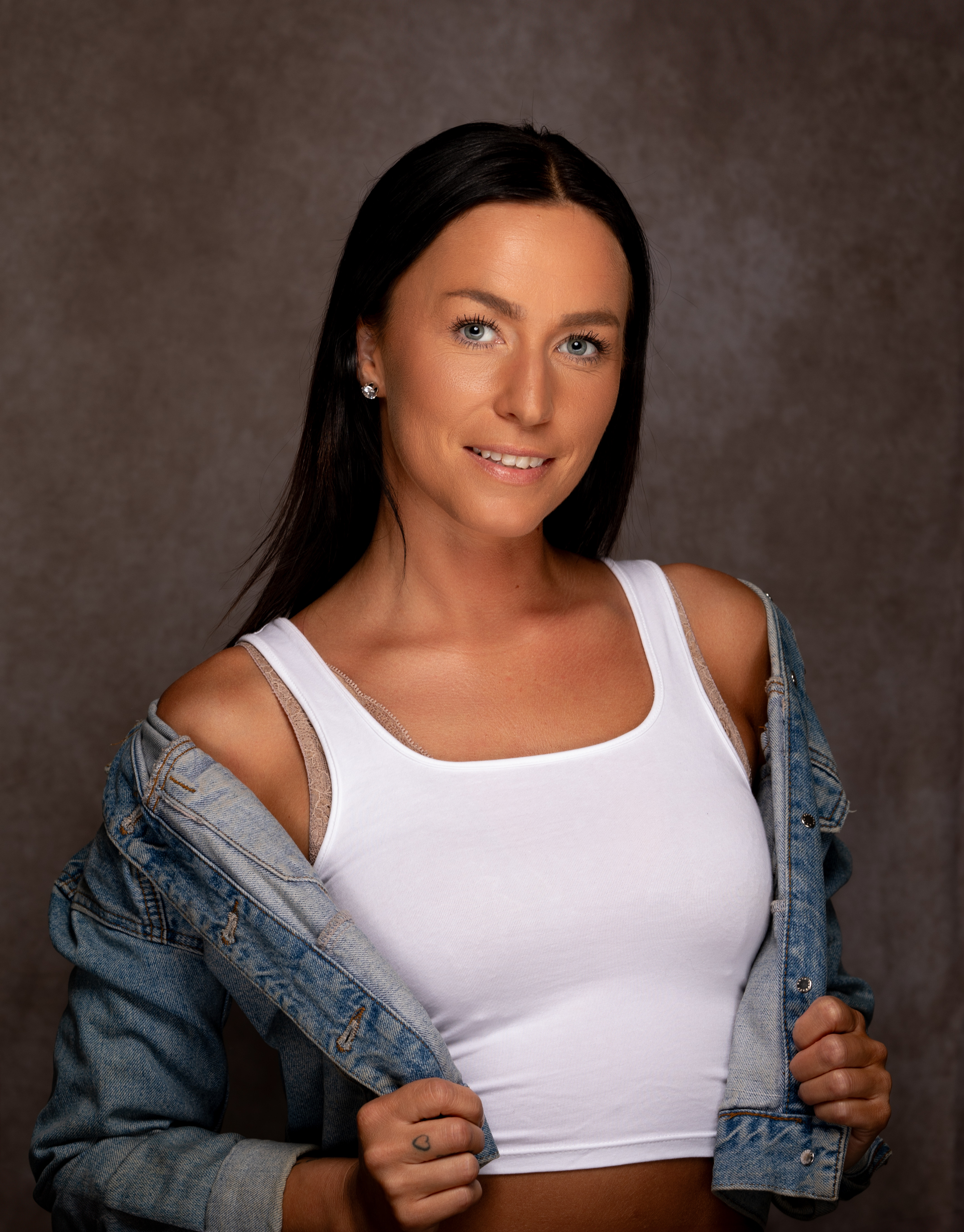 バレエ stina 25ss hide and seek stina / type K boat neck / hide and seek brown