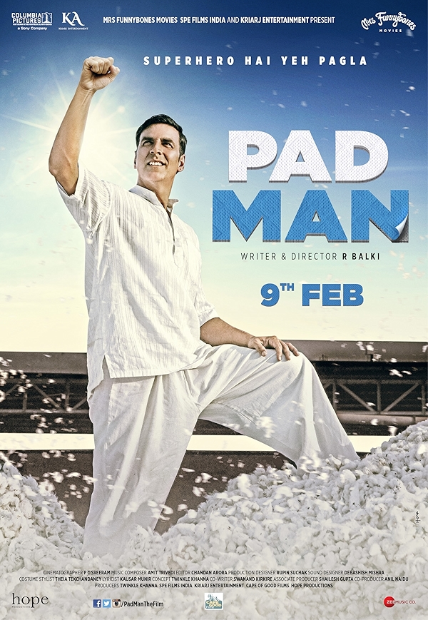 Movie poster for PADMAN (UA rated)
