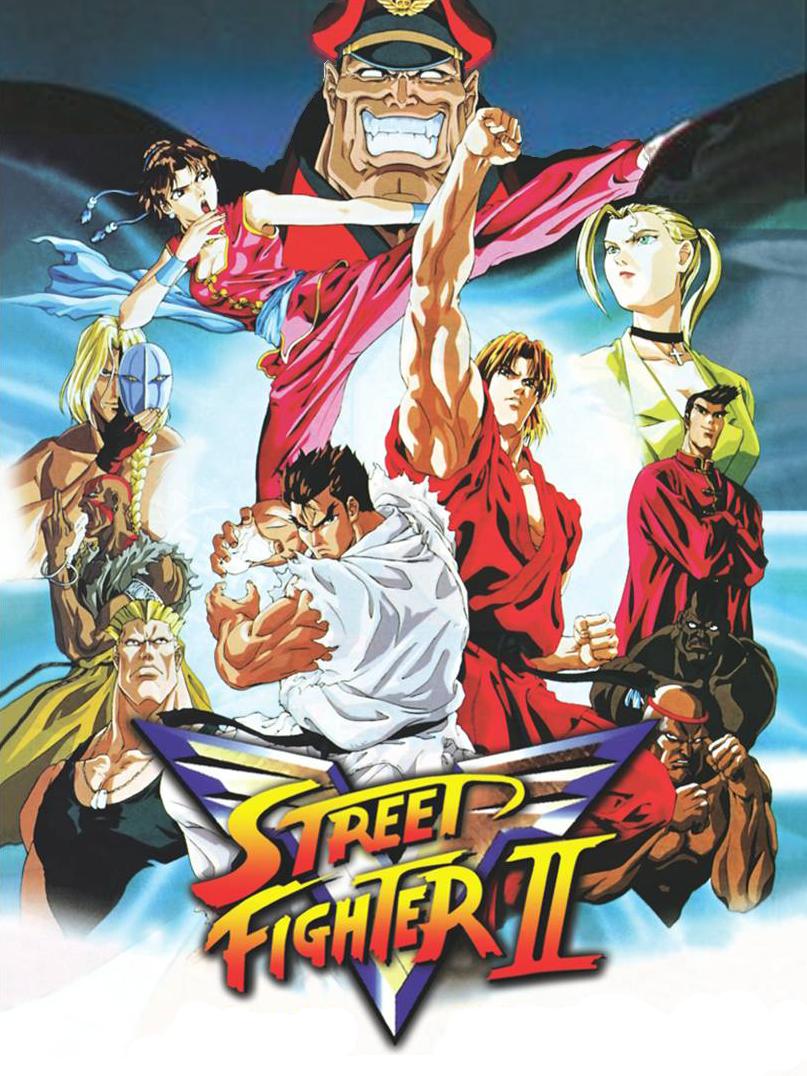 Street Fighter II: V Poster