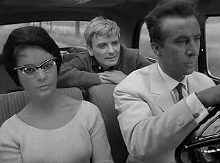 Zygmunt Malanowicz, Leon Niemczyk, and Jolanta Umecka in Knife in the Water (1962)