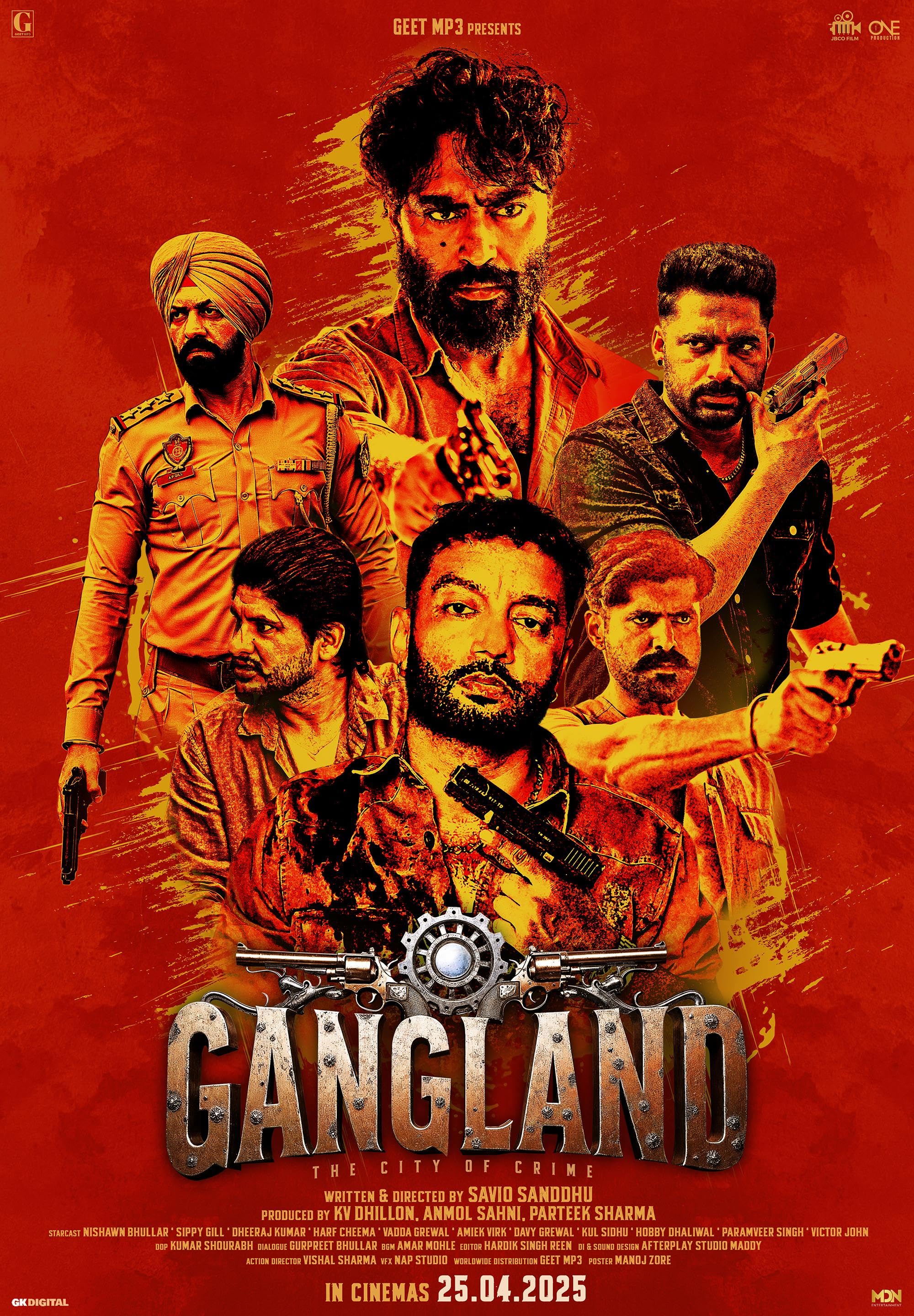 Gangland 2025 Punjabi Movie 4K 2160p | 1080p | 720p | 480p AMZN HDRip ESub Download