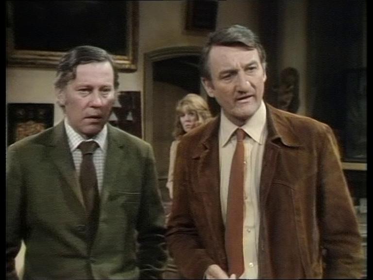 John Carson, Peter Jeffrey, and Colette O'Neil in Thriller (1973)