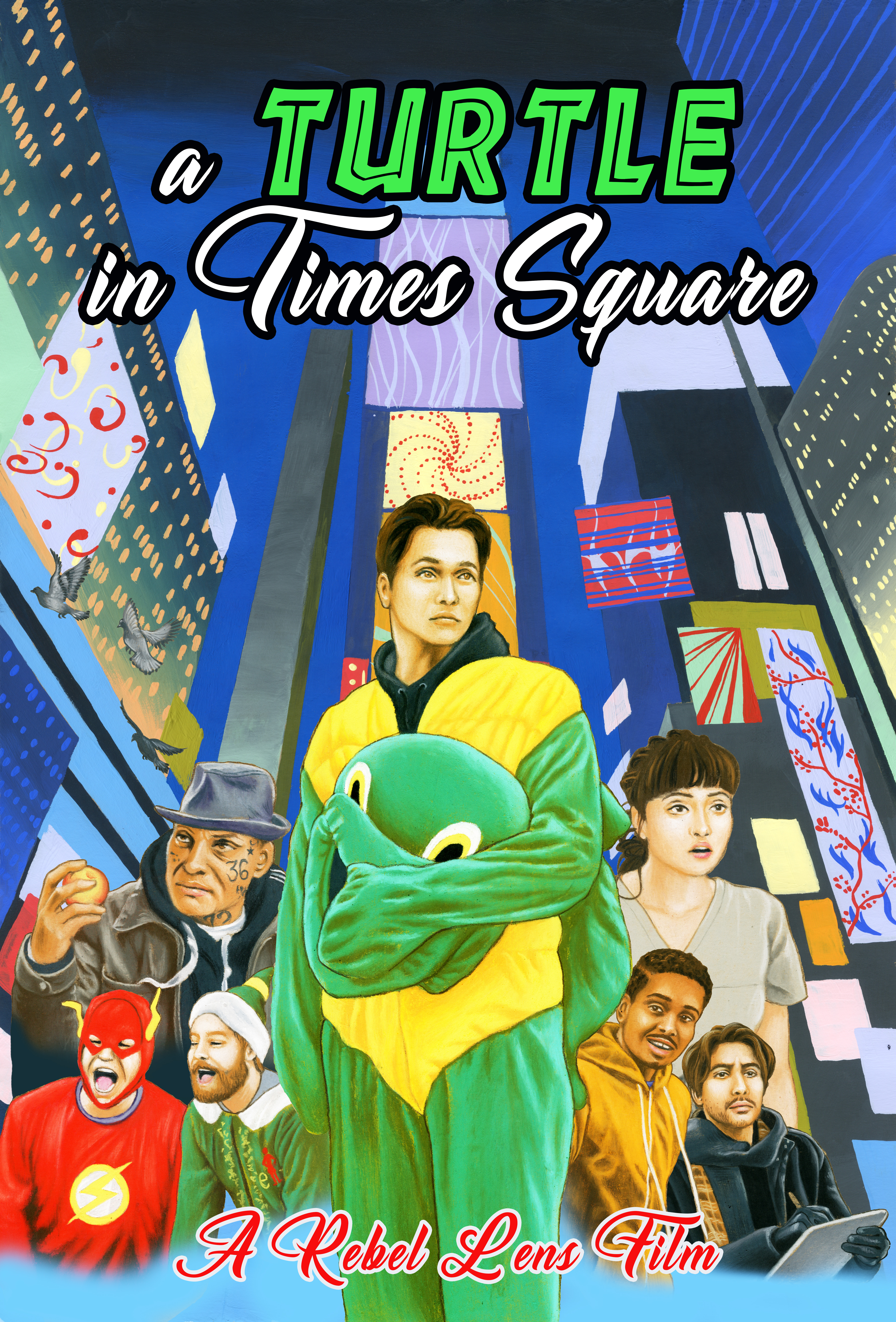 A Turtle in Times Square