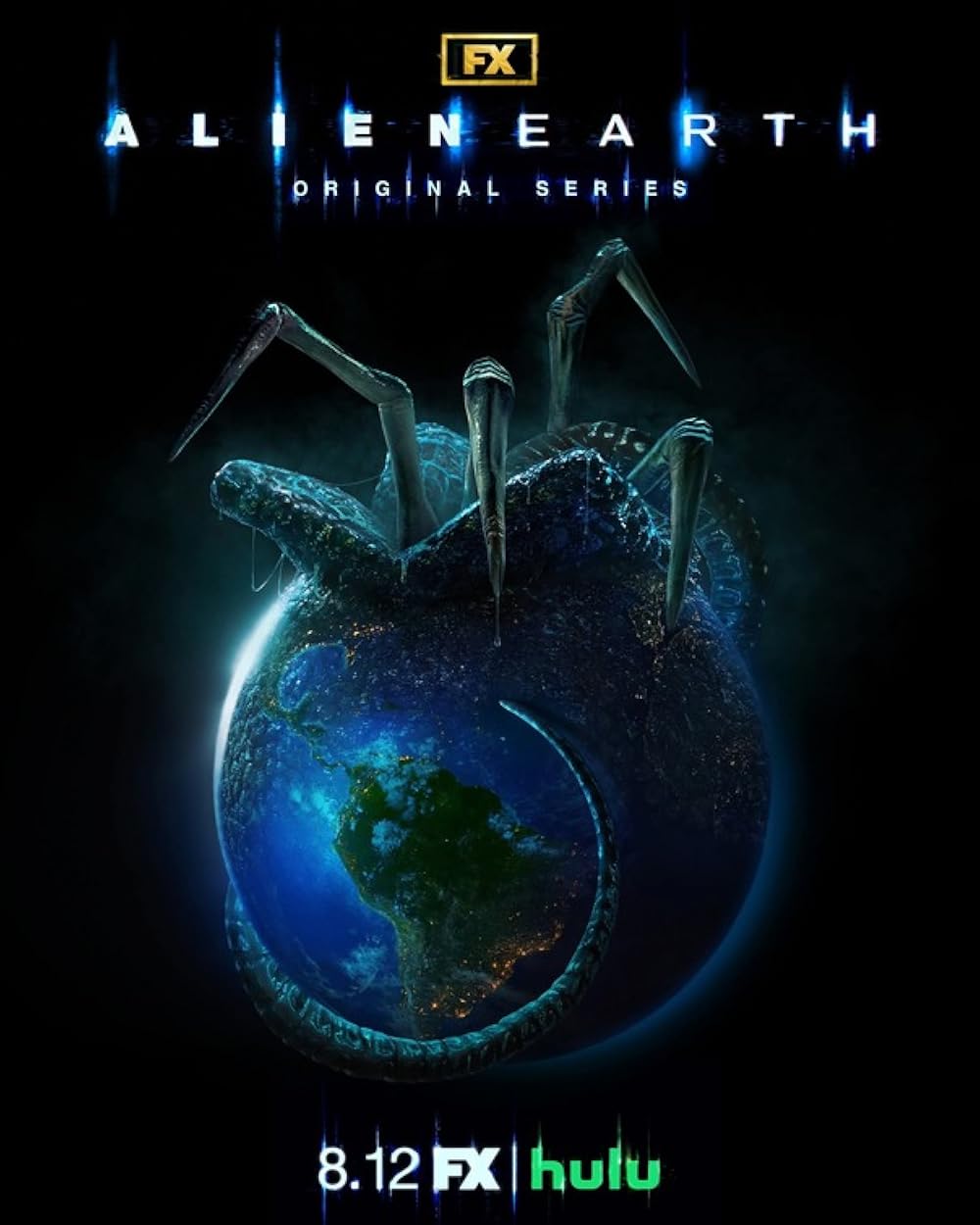 Alien Earth (2025) S01 Hindi Dubbed Series Poster