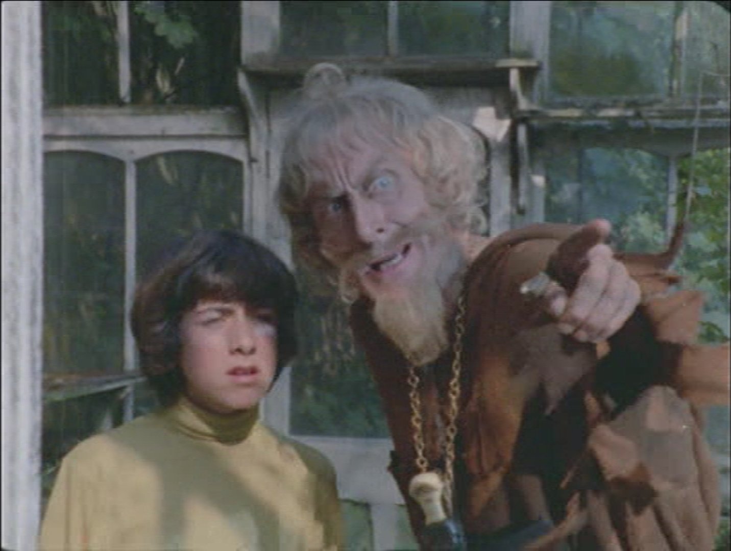 Geoffrey Bayldon and Gary Warren in Catweazle (1970)