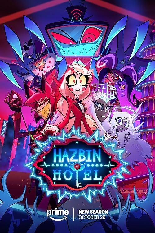 Hazbin Hotel (Season 2) HIndi Dubbed (ORG) & English [Dual Audio] WEB-DL 1080p & 720p HD [2025– Anime Series] [S2 Episode  03- 04 Added!]