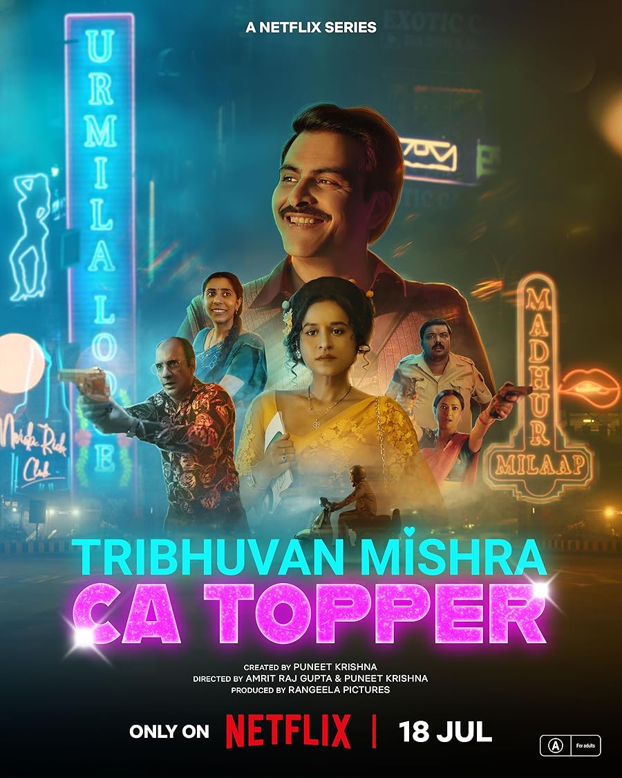 Tribhuvan Mishra CA Topper Poster
