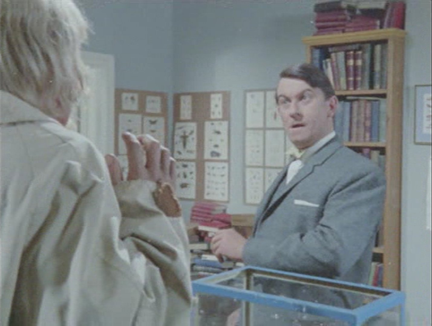Geoffrey Bayldon and John Ringham in Catweazle (1970)