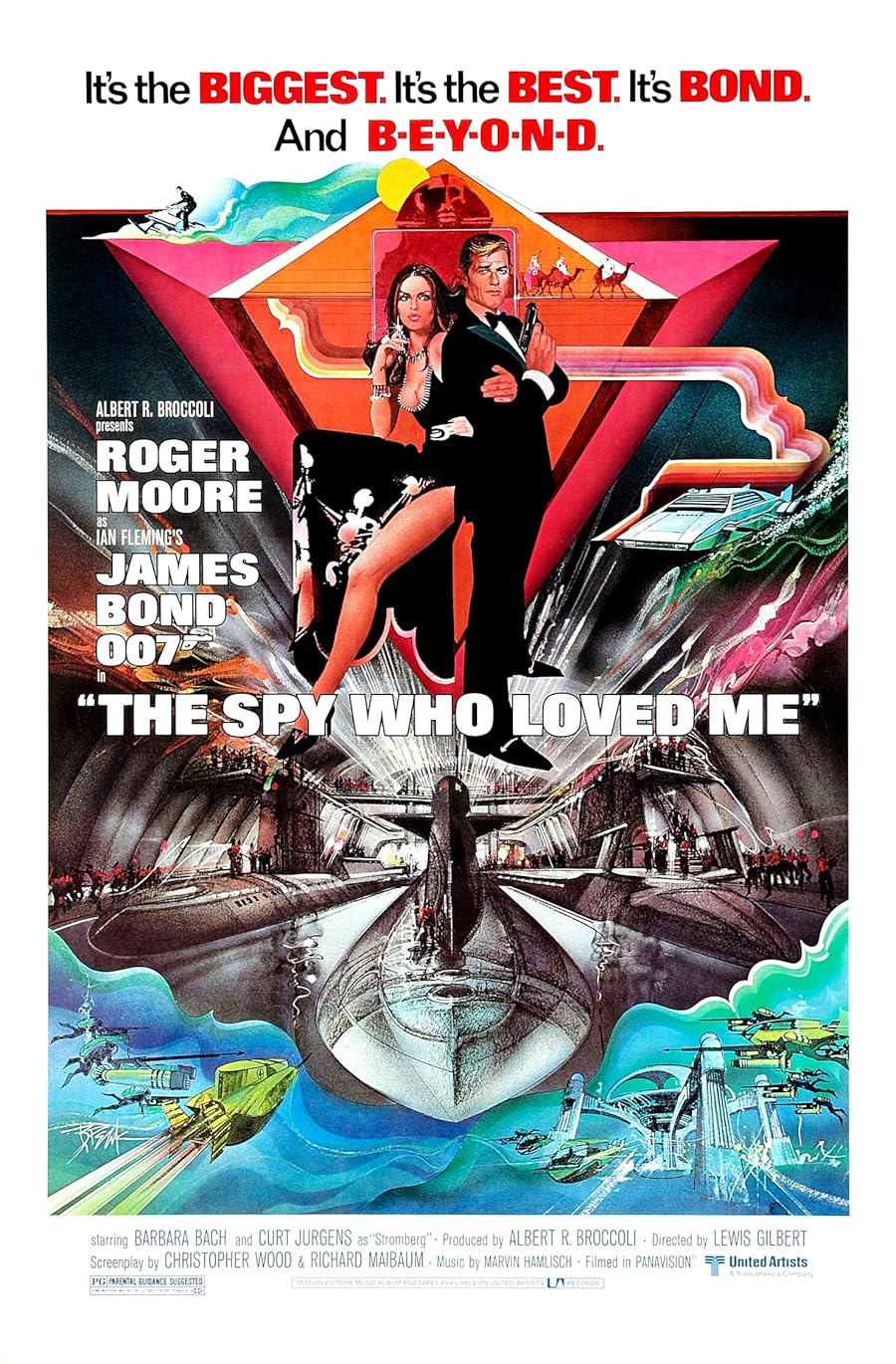 The Spy Who Loved Me Poster
