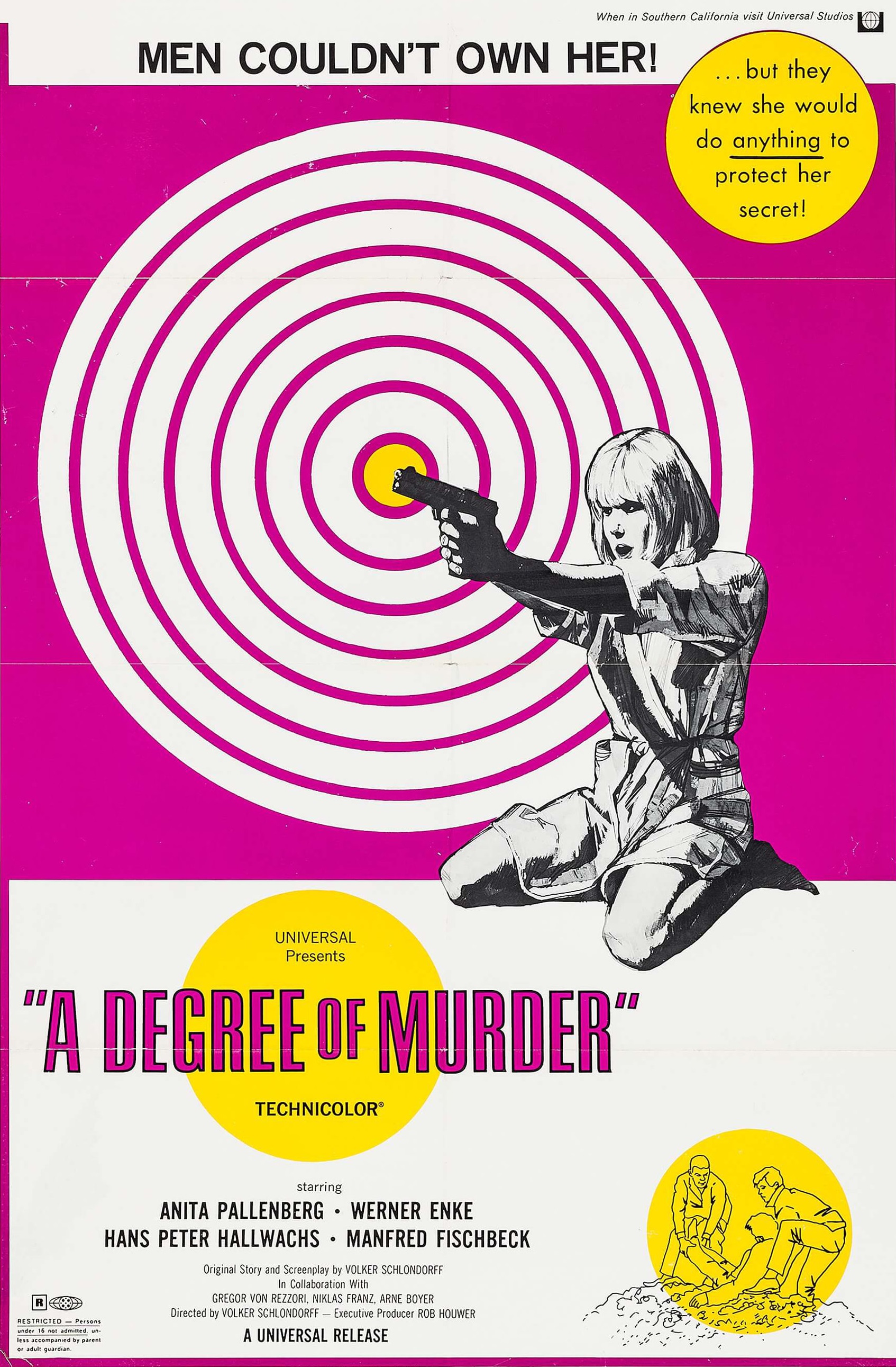 映画ポスター A Degree of Murder アニタ・パレンバーグ 映画ポスター A Degree of Murder アニタ・パレンバーグ