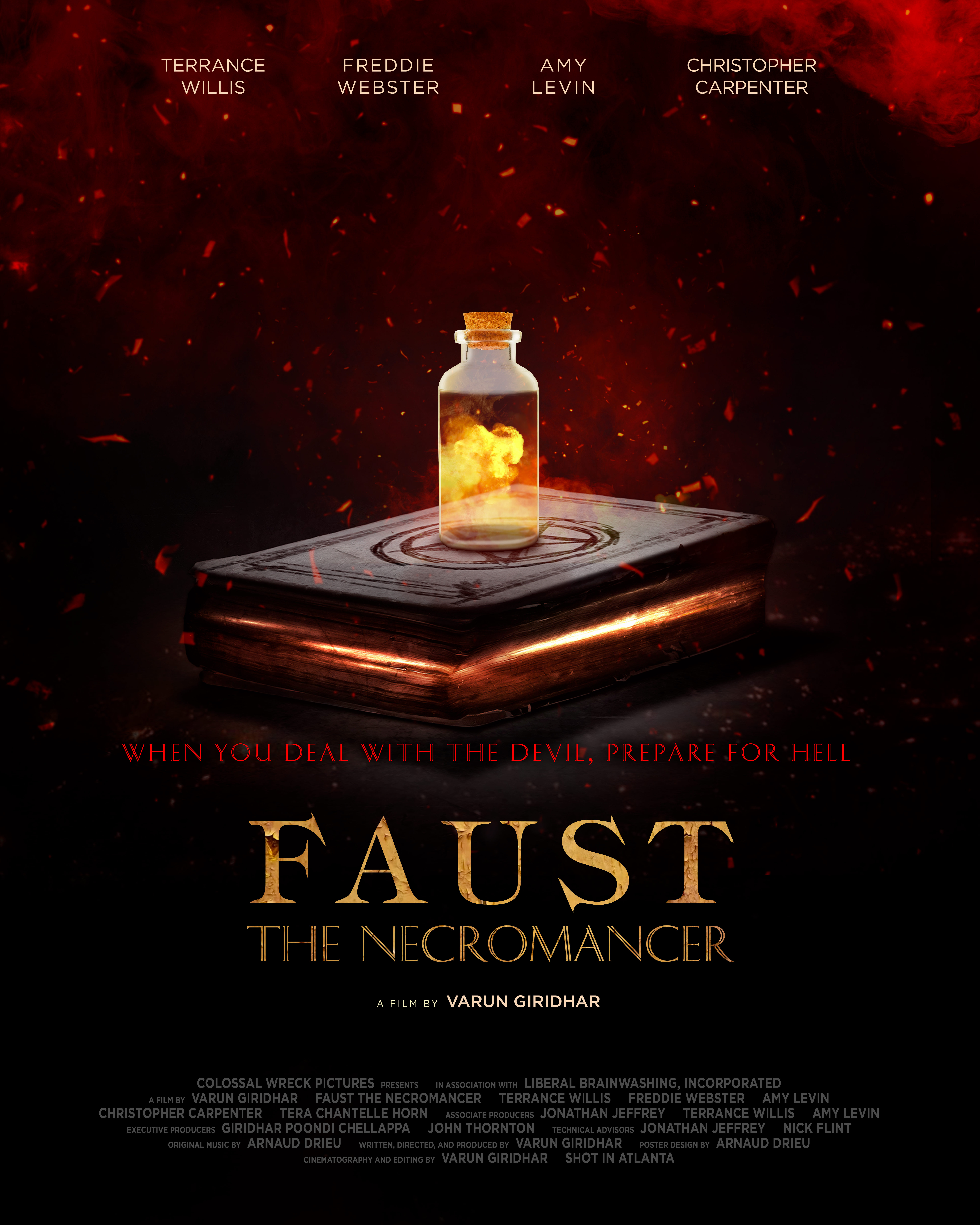 Poster of Faust the Necromancer