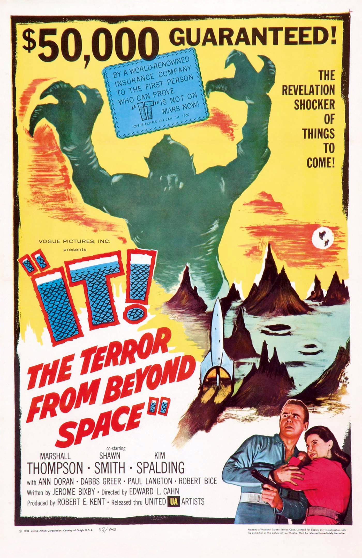 Poster of It! The Terror from Beyond Space