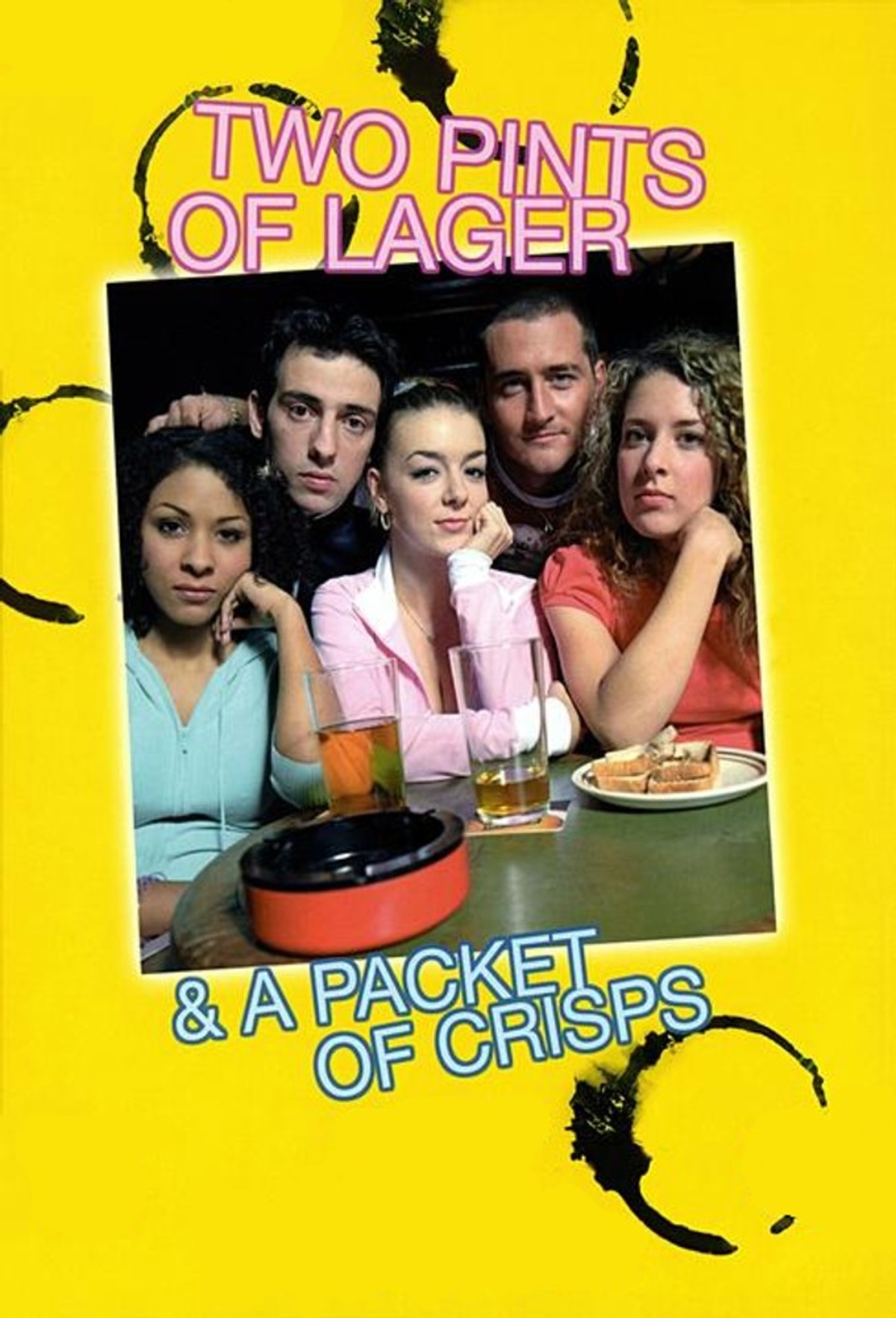 Poster of Two Pints Of Lager And A Packet Of Crisps