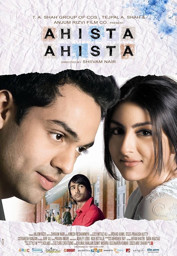 Movie poster for AHISTA AHISTA (UA rated)